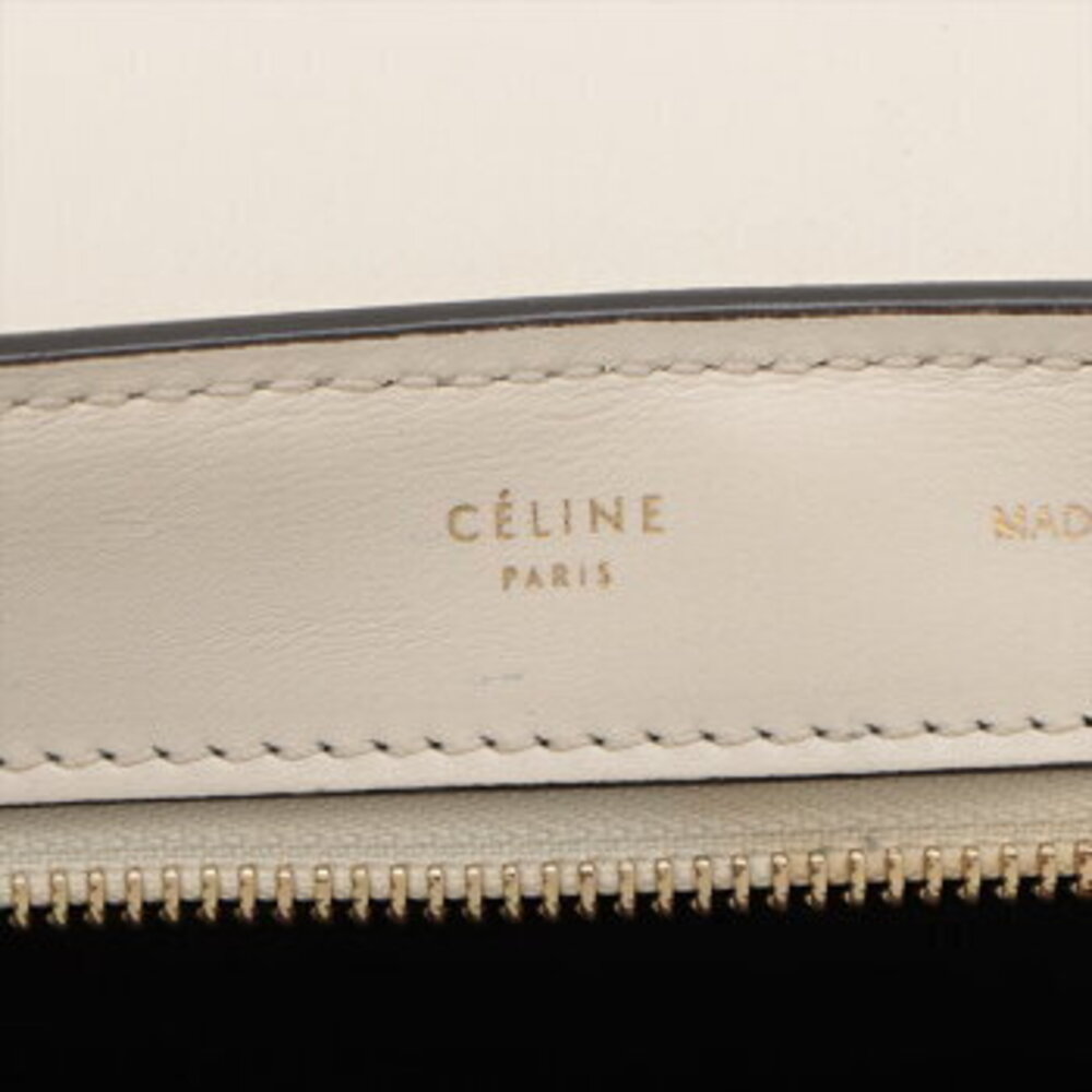 Celine Trapeze Python Leather Shoulder Bag Tote H… - image 11